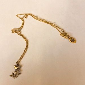 Juicy couture bird necklace